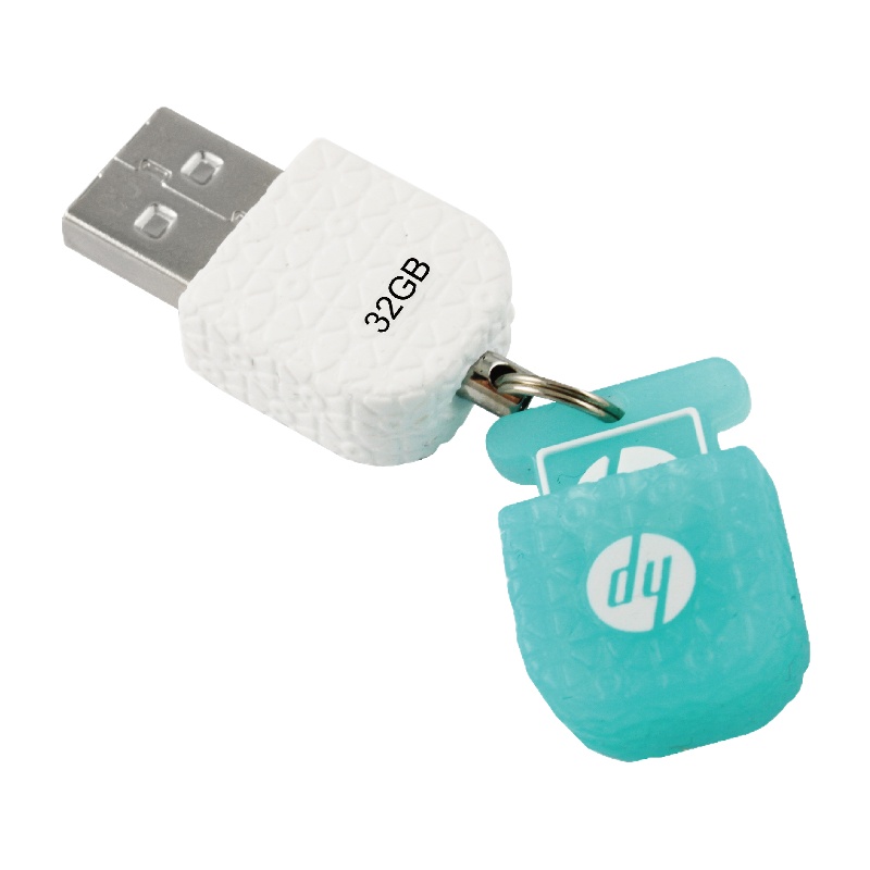 惠普(HP)16GB USB2.0 U盘 V175W 橡胶雪糕迷你优盘