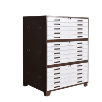 东港家具 工程资料图纸柜1号咖套白底图柜 菲林柜 抽屉柜 图纸收纳柜 文件柜 可定制