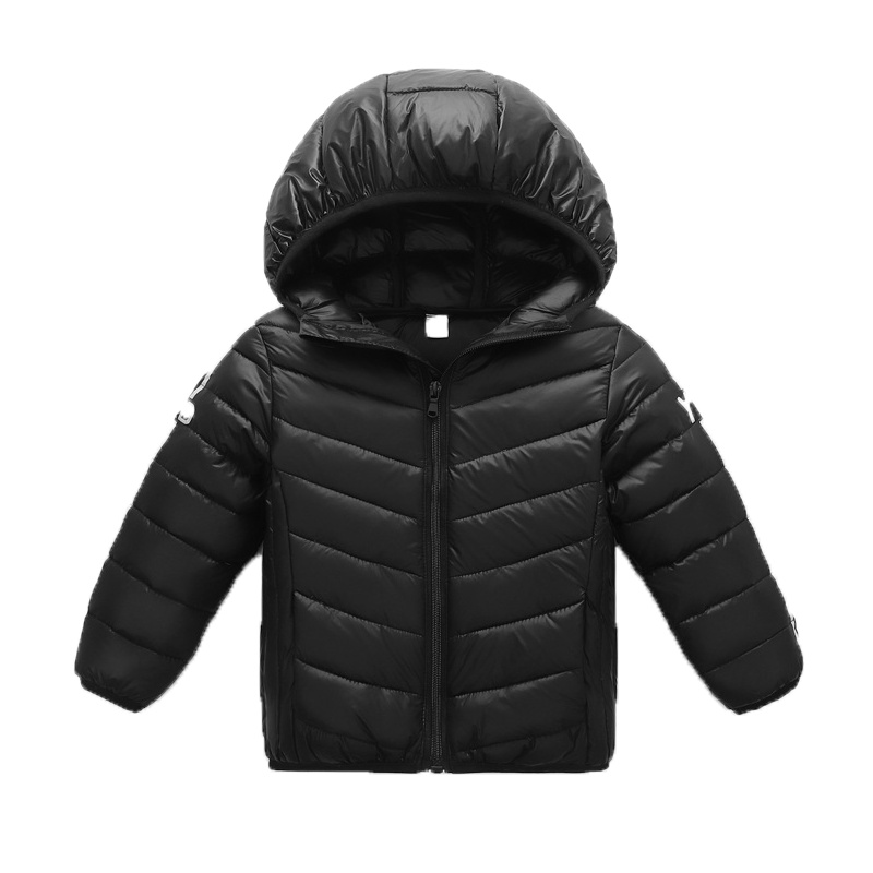 2019胖胖象冬季新款P17多色保暖男女儿童轻薄款羽绒服外套短款