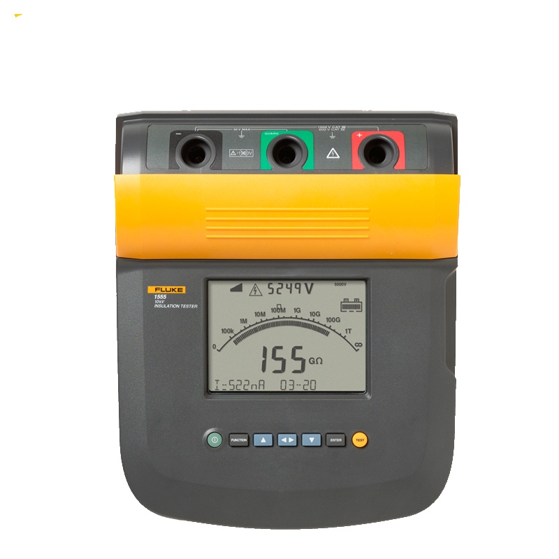 福禄克(FLUKE)1555 数字式绝缘电阻测试仪 兆欧表 电阻测试仪 10000V
