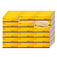 鸥露 竹浆本色抽纸三层130抽*15包纸巾 实惠装整箱销售