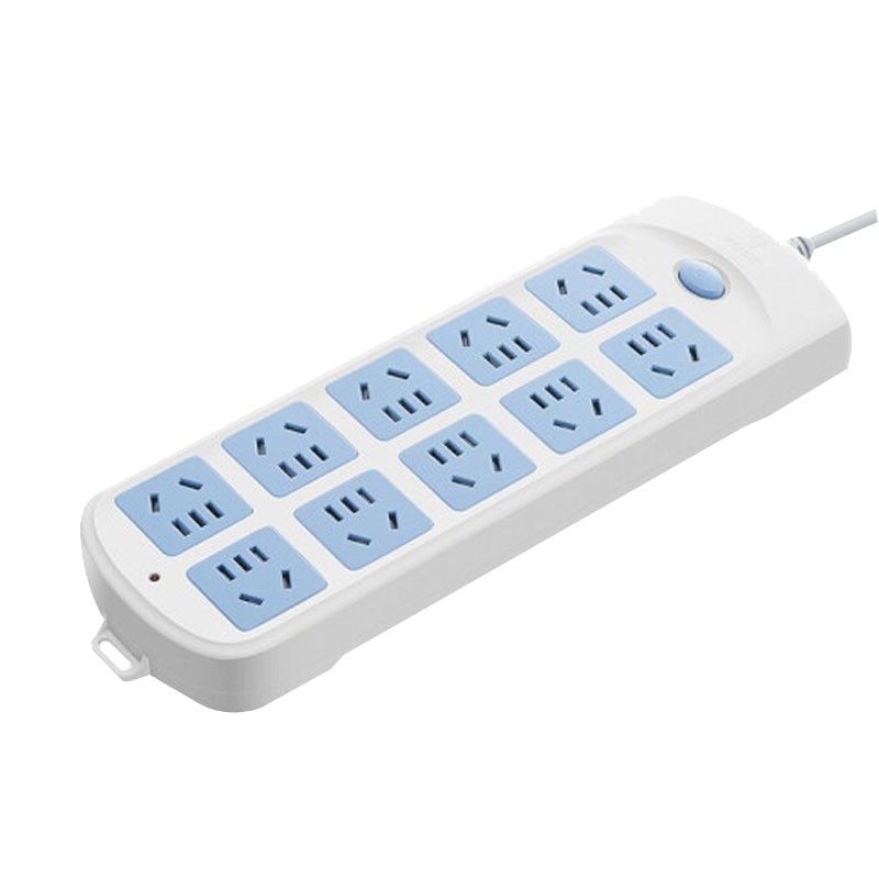 公牛GN-605新国标插座/插线板/插排/排插/接线板/拖线板 10位总控全长5米超功率保护