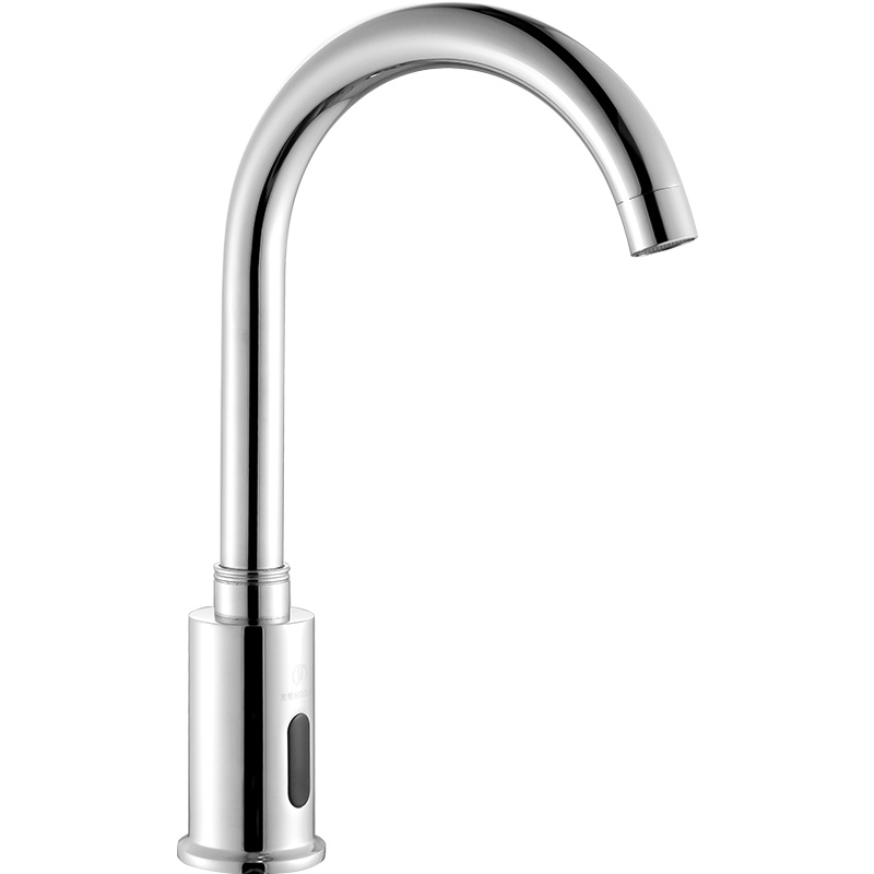 莫顿(MODUN) M-6288精铜交直流通用感应龙头宾馆浴室卫生间厨房洗脸池面盆水龙头直流