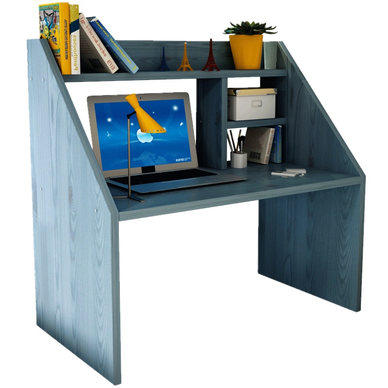 弘拜 宿舍神器大学生床上笔记本电脑桌 便携上下铺学习桌置放收纳