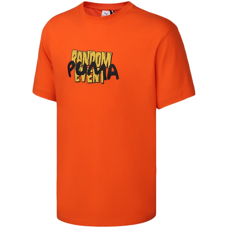 【自营】PUMA黑标男装女装Randomevent运动服休闲短袖T恤596665