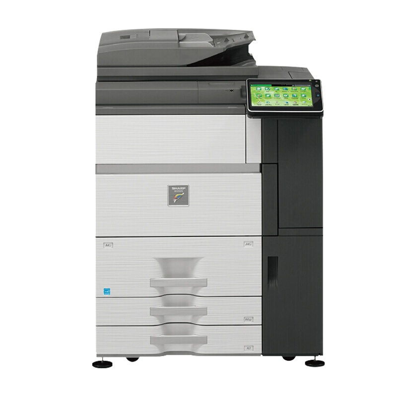 夏普(SHARP)MX-6240N A3彩色高速复合机 高生产力 大批量文件处理(含双面输稿器+分页装订+落地四纸盒)
