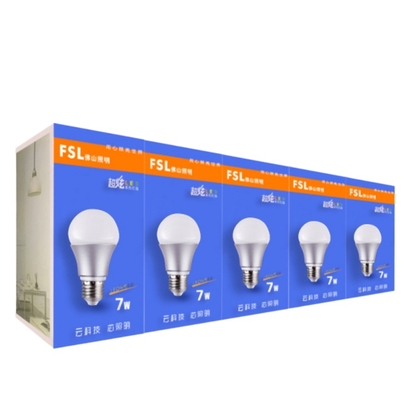 佛山照明led灯泡 E27灯头螺口超炫系列节能灯10只装