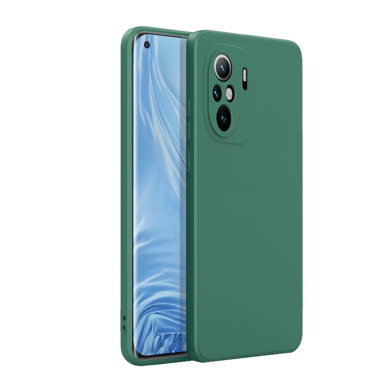 安美宝 红米k40手机壳小米k40pro液态硅胶新款保护套redmik40全包镜头防摔k40por磨砂5g潮款男女款超薄