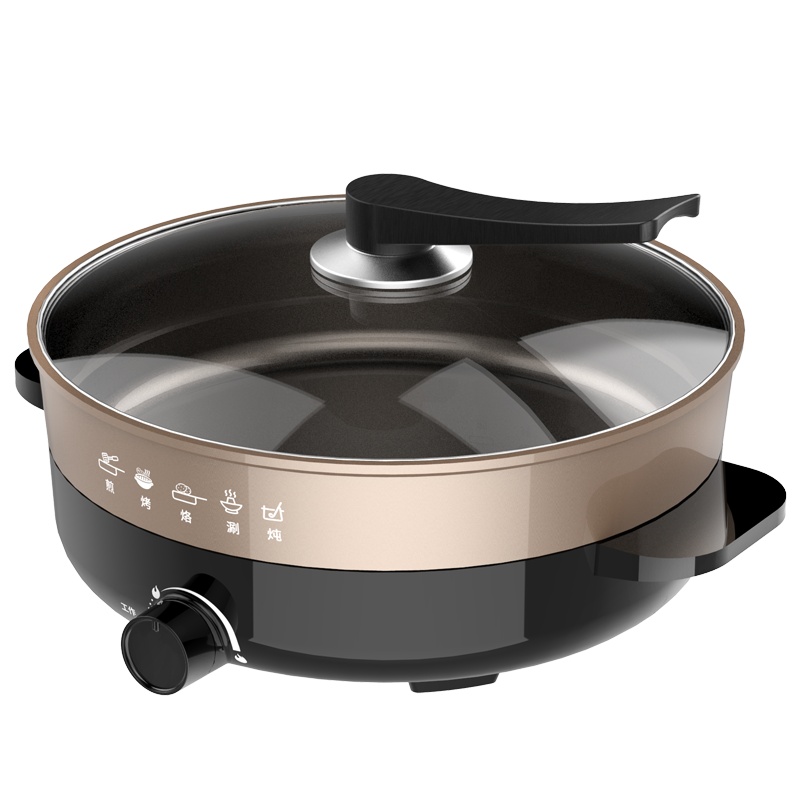 利仁(Liven)电热锅DHG-X451煮面煲汤早餐神器学生宿舍寝室小功率电煮锅苏宁自营