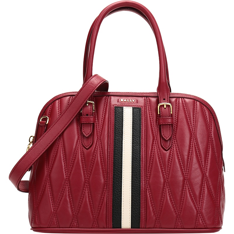 BALLY 巴利 女士 皮质绗缝手提单肩斜挎包 DADYE QT