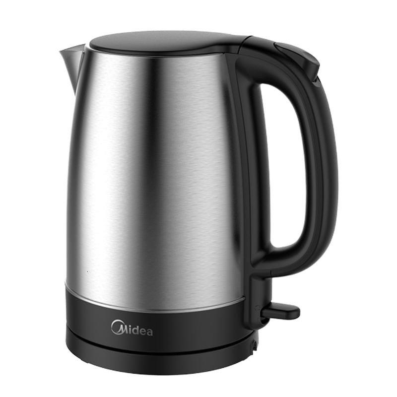 美的/Midea 电热水壶 SH17C105 自动断电 304不锈钢 家用烧水壶 1.7L大容量
