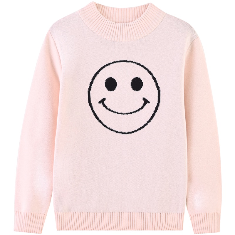 [2折价:29元]铅笔俱乐部童装新款男童双层保暖上衣女小童圆领针织衫休闲衫