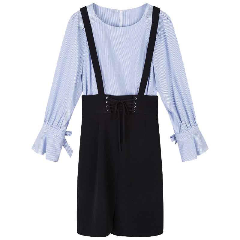 上新拉夏贝尔candie’s秋冬新款韩版学院风两件套休闲连衣裙女30081475