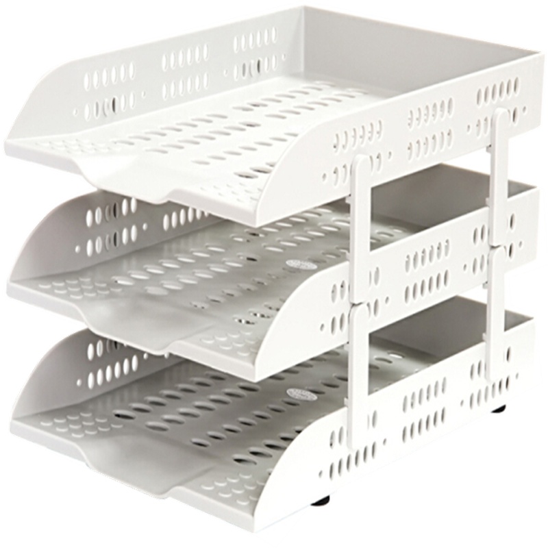 得力(deli)9215三层文件盘