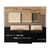 KATE凯朵骨干重塑3+2立体眼影N BR-2柔光棕 3g 五色眼影