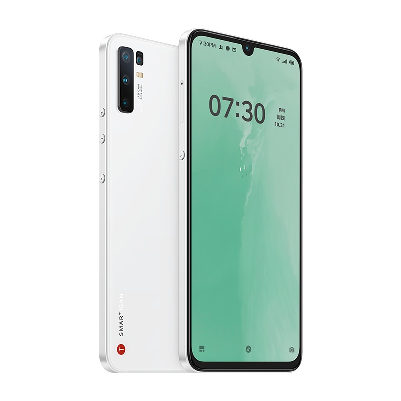 锤子(smartisan) 坚果Pro3 8GB+256GB 白色 骁龙855PLUS 4800万四摄 全网通双卡双待 全面屏