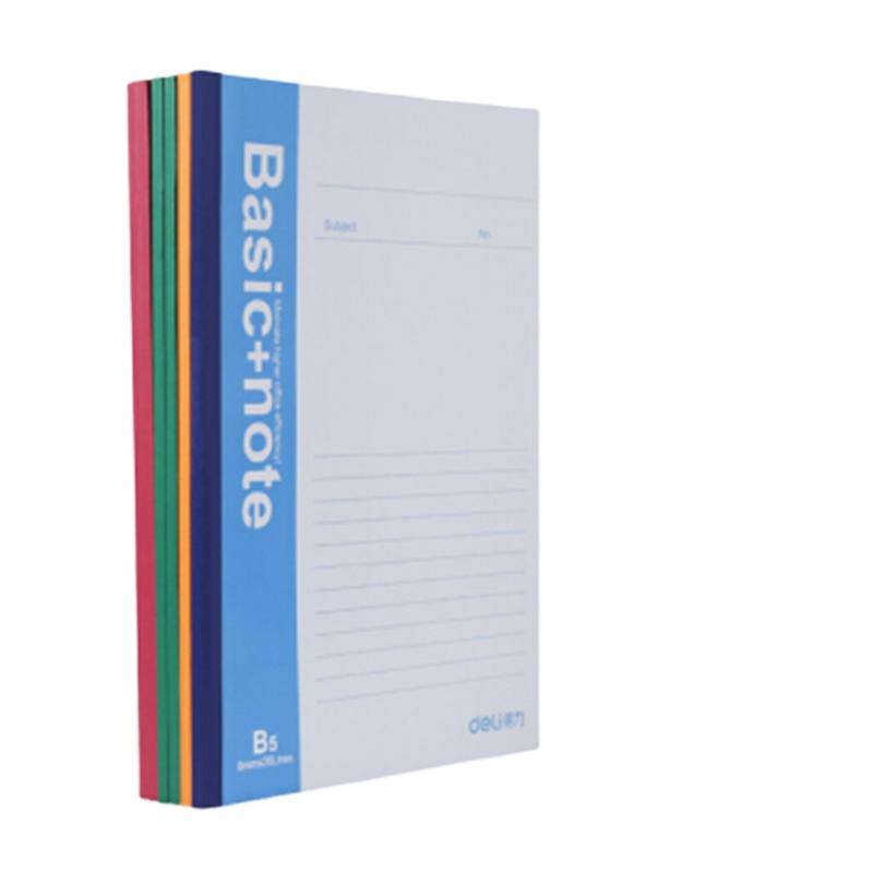 得力(deli) 7664 B5无线装订本 60页 6本装