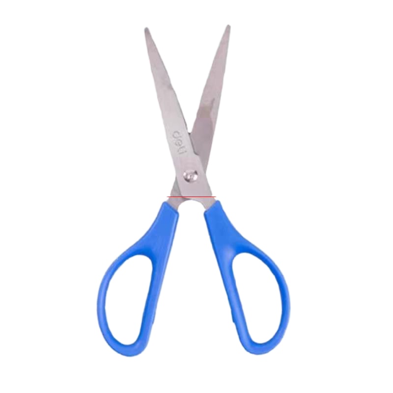 得力0603剪刀办公剪刀学生剪刀 (黑)