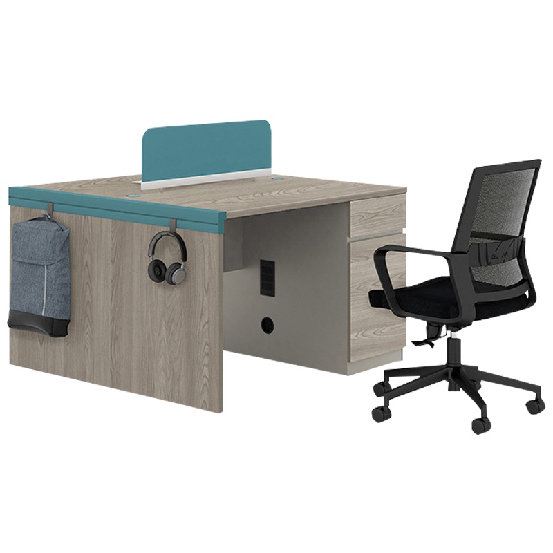 屏风办公桌职员桌员工桌员工位工作位电脑桌卡座T字型2人位4人位