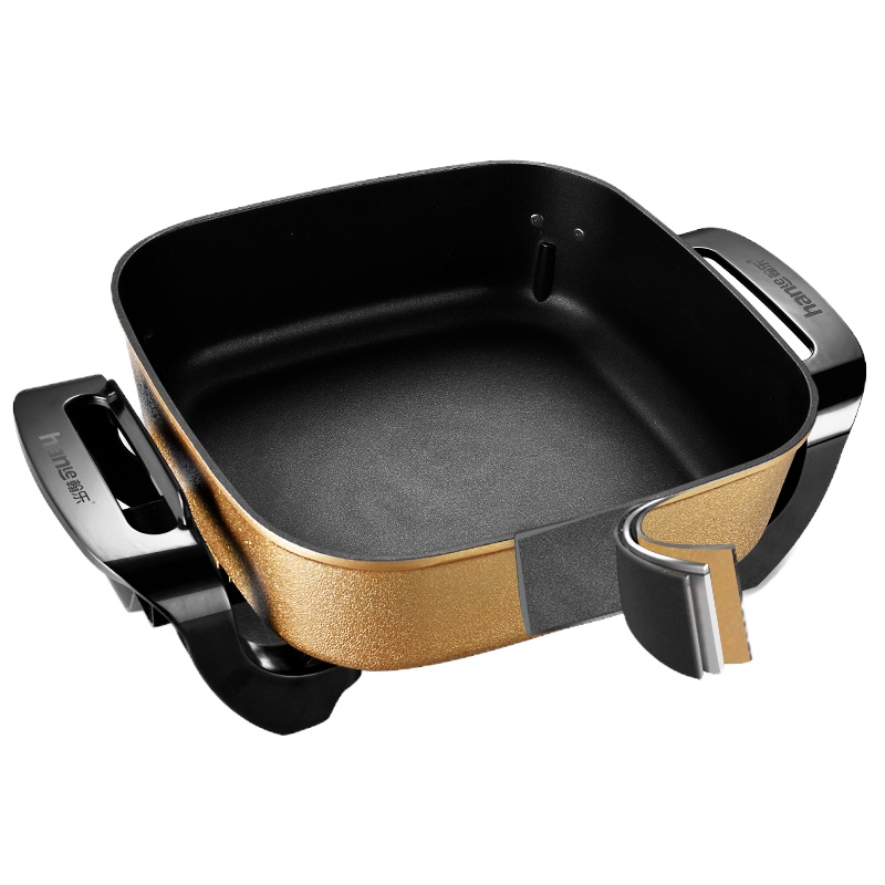 翰乐HL-F6炒锅 蒸锅煮锅煎锅烧烤锅 炖品锅烙饼锅 多功能大容量聚餐电火锅(起订6台,可组合)