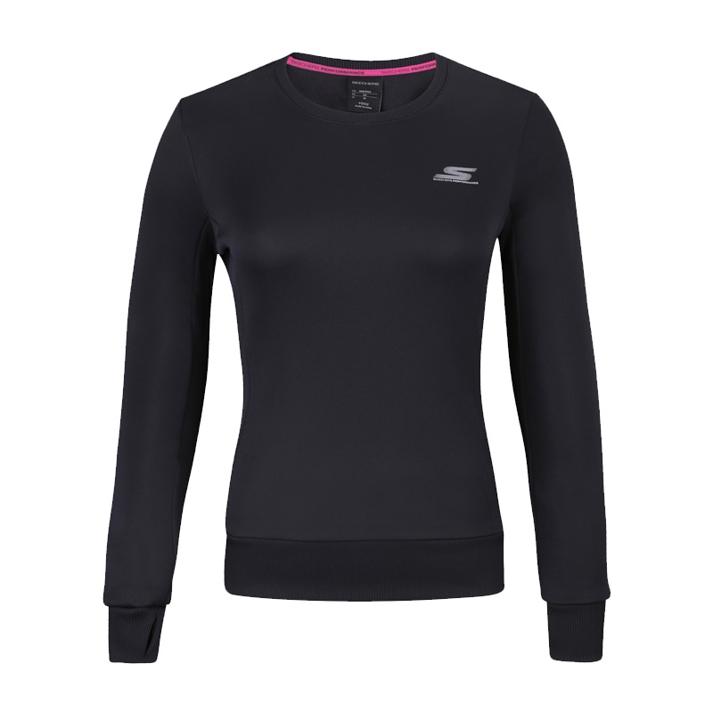 Skechers斯凯奇套头卫衣女装 休闲运动衫厚实套头衫 SAWW17109