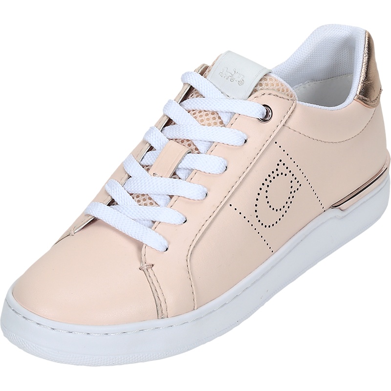 COACH 蔻驰 女士 专柜款皮革系带休闲运动鞋板鞋 G5499