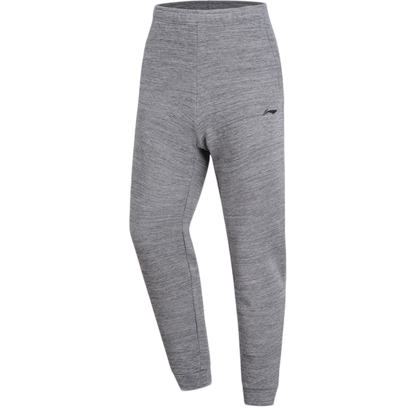 李宁训练系列男子弹性收口经典版型卫裤