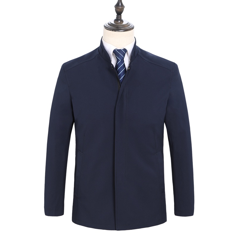 恒源祥男士夹克秋冬季夹克中年男士外套款夹克上衣