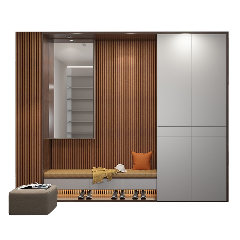 拉迷金属钛镁铝合金格栅护墙板卫生间装饰板拼接背景墙板隔断定制