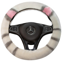 卡佳 汽车把套glc200冬季羊毛方向盘套奔驰GLC300 GLC260 G500 E200 E300 E320