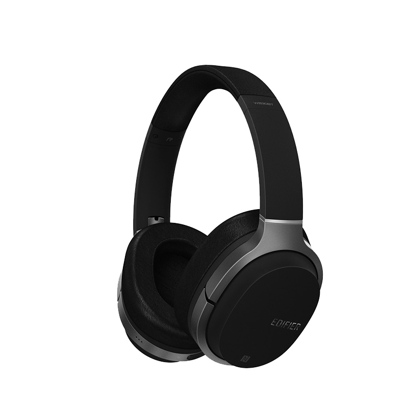 Edifier/漫步者 W830BT蓝牙无线耳机头戴式运动手机音乐电脑耳麦3.5mm插孔有线 黑色