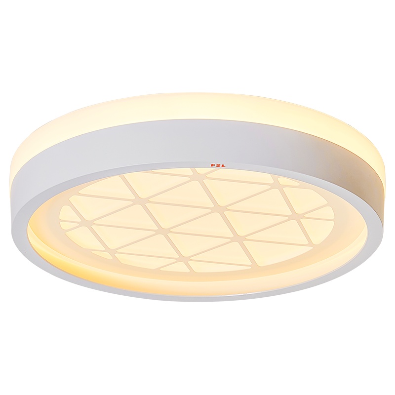 FSL佛山照明 LED吸顶灯客厅灯卧室灯具圆形简约现代25主人房书房灯