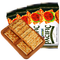 进口Julies茱蒂丝油香上苏打饼干孕妇零食早餐代餐200g*4袋组合装