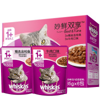 伟嘉 成猫妙鲜包六联包双享 85g*6包