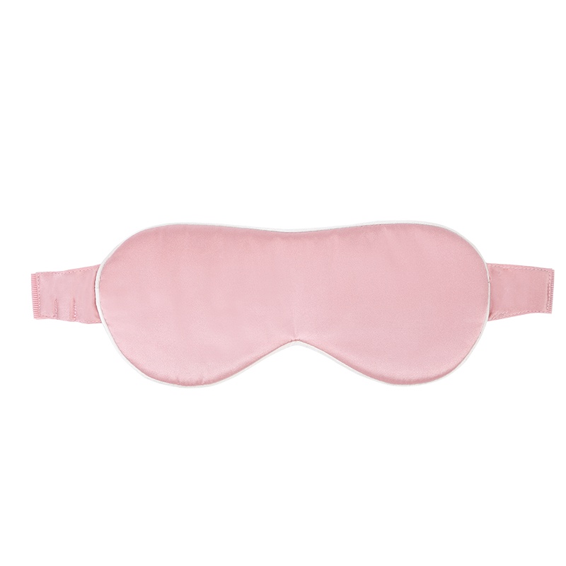 石墨烯发热真丝眼罩 藕粉