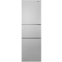 松下(Panasonic) 303升WIFI智控自动制冰一级能效三开门式家用电冰箱NR-EC30AX1-S