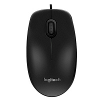 罗技(Logitech)M90有线鼠标 USB接口 颜色:黑色 5个/件