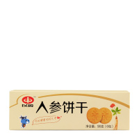 以岭 人参饼干 96g/盒*3盒 饼干 酥性饼干人参 饼干糕点 粗粮代餐 营养早餐 休闲零食 独立包装 3盒装