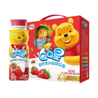 5月 伊利QQ星营养果汁酸奶饮品草莓味200ml*16瓶整箱