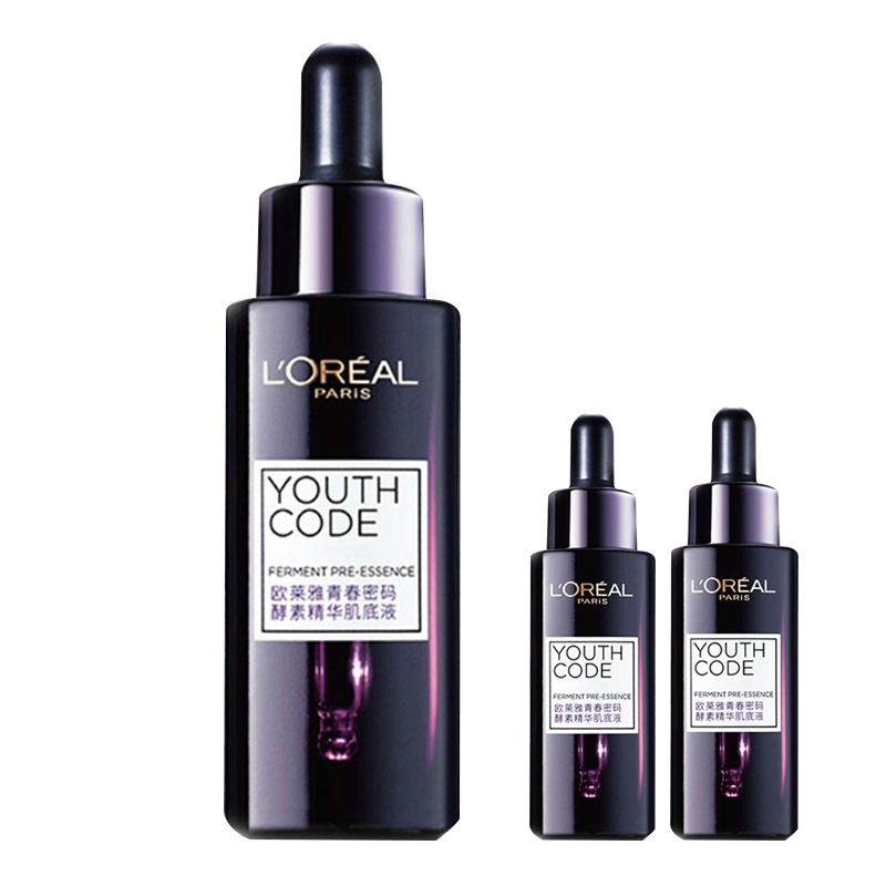 欧莱雅青春密码酵素精华液强韧肌底黑精华