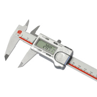 广陆电子数字数显游标卡尺 0-150/200/300 四用卡尺 高精度 不锈钢耐腐蚀 任意原点 0-200_0.01mm
