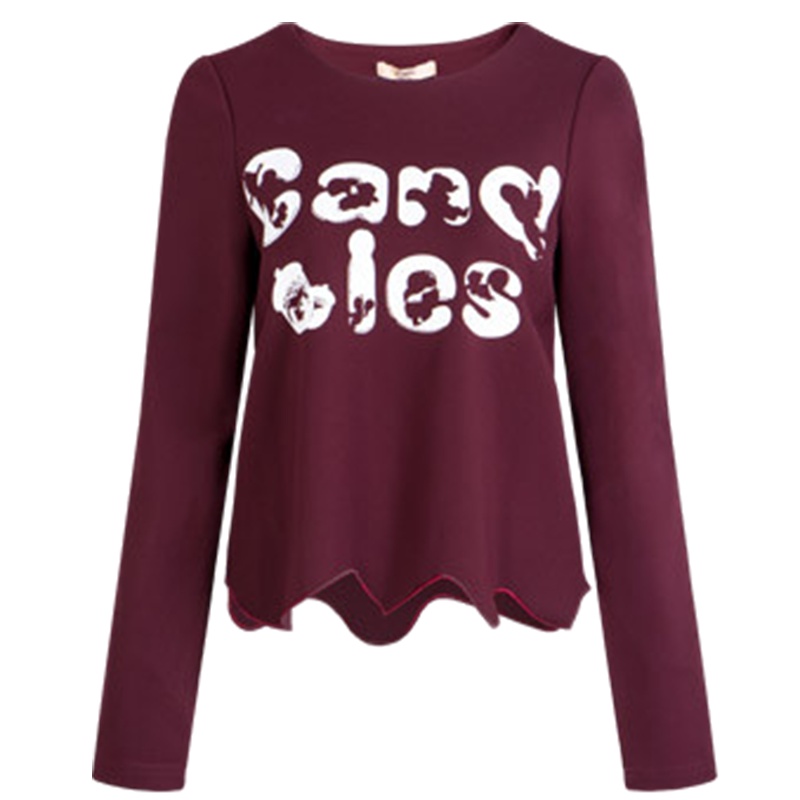 【福利款】拉夏贝尔套头长袖T恤