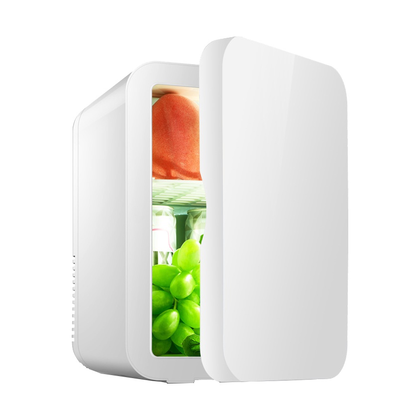 先科(SAST)8L电子冰箱 车载冷暖箱 迷你 礼品冰箱 化妆品母乳牛奶冷藏 半导体制冷 家车俩用 环保材质 静谧蓝