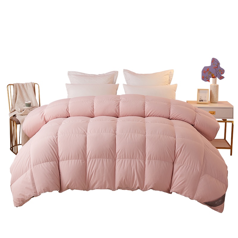 博洋家纺 羽绒被95白鹅绒冬被加厚保暖被芯防钻绒双人冬季全棉鹅绒被子