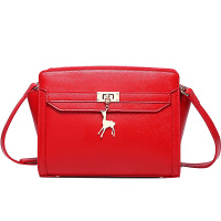 包包女2019单肩包韩版简约时尚翅膀包斜挎小包迷你百搭小鹿包 大号L