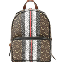 预售 博柏利 BURBERRY 专属标识 双肩包 TB标识TB LOGO织物 运动休闲包 8019346金扣