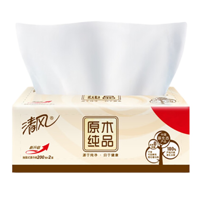 清风200抽原木软抽(箱)