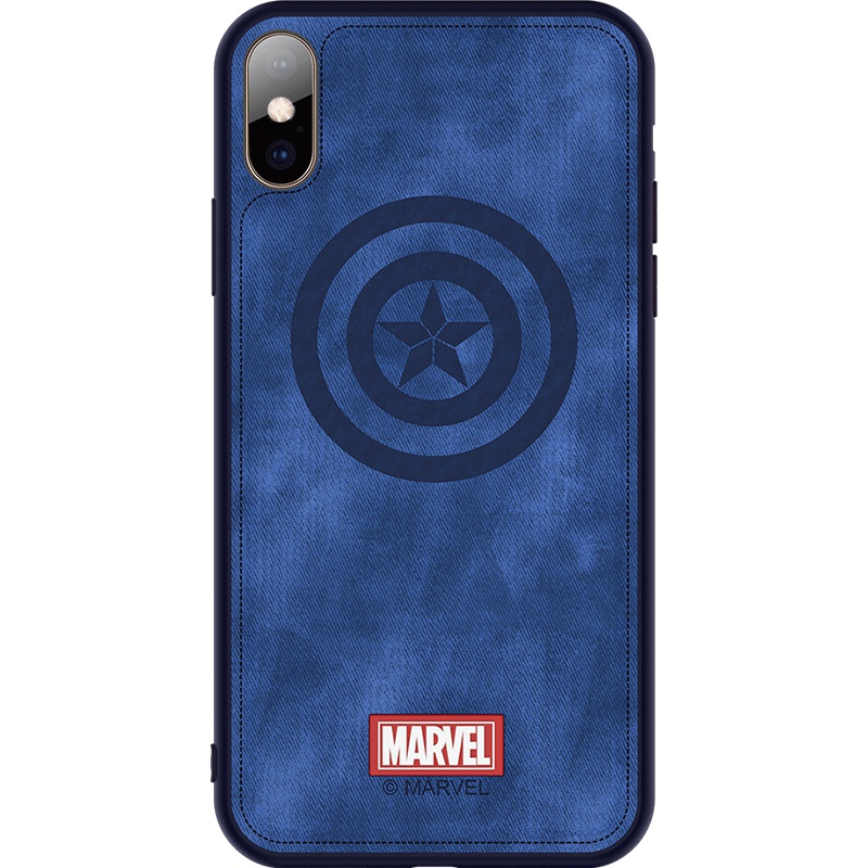 咪咕漫威复联苹果iPhone XS MAX手机壳超薄全包防摔软胶壳个性保护套