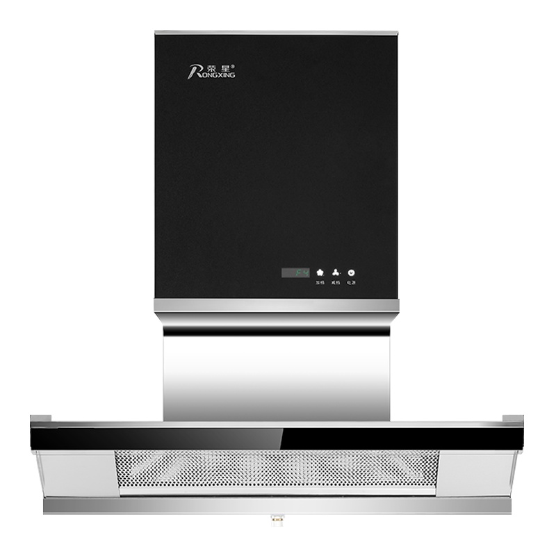 荣星YB398K变频聚能低吸油烟机触控大吸力侧吸[小户型之选]