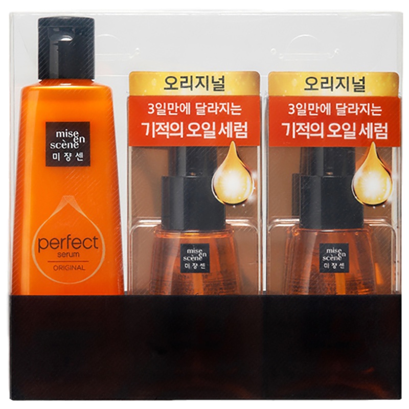 [顺滑滋润]美妆仙护发洗护套装 经典款精油70ml*2 +精华洗发水200ml 顺滑滋润 柔顺滋养秀发 所有人群